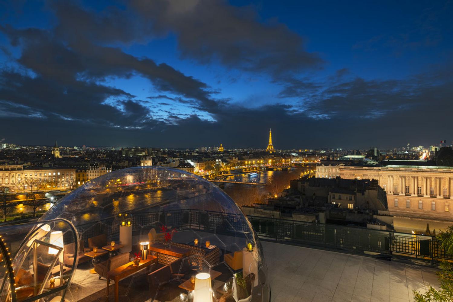 Cheval Blanc bar celeste 2024 rooftop paris