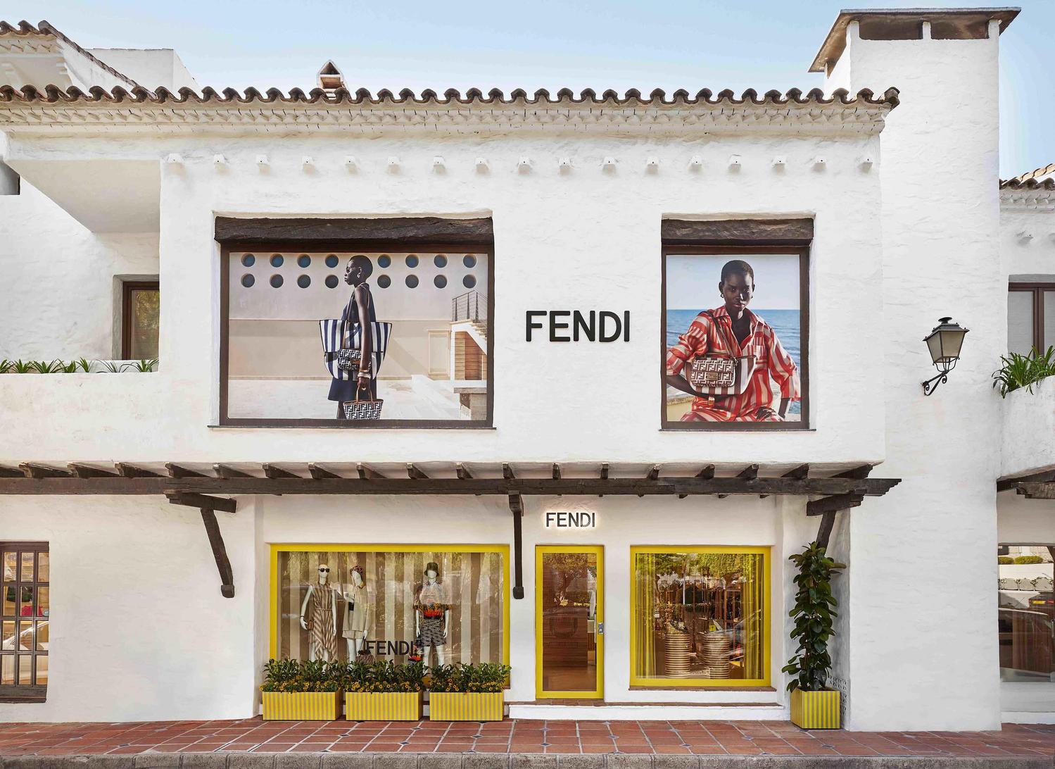 fendi pop up espagne 2024