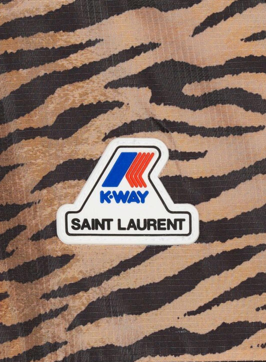 Saint Laurent Rive Droite collabore avec K-way.