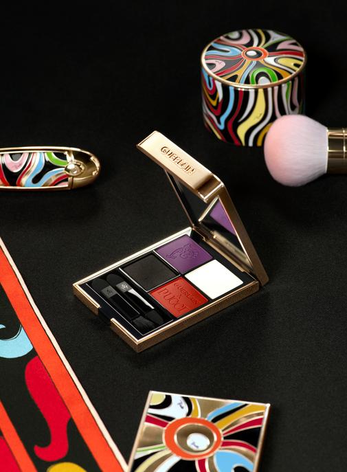 Le maquillage Guerlain rhabillé par Pucci