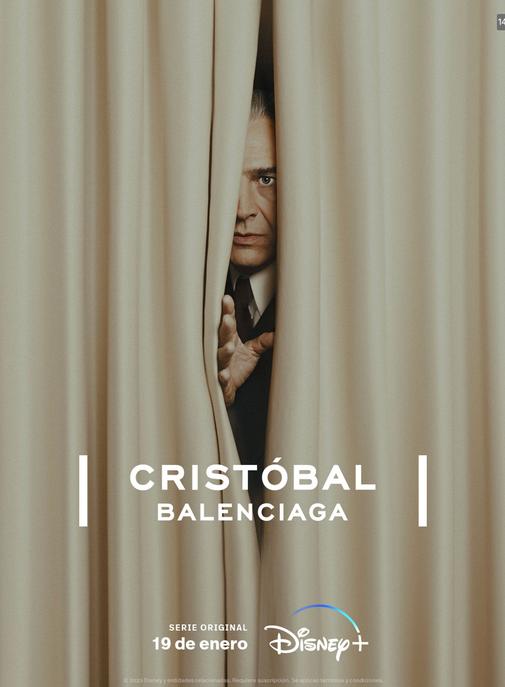 La série "Cristóbal Balenciaga" fait ses débuts sur Disney+.