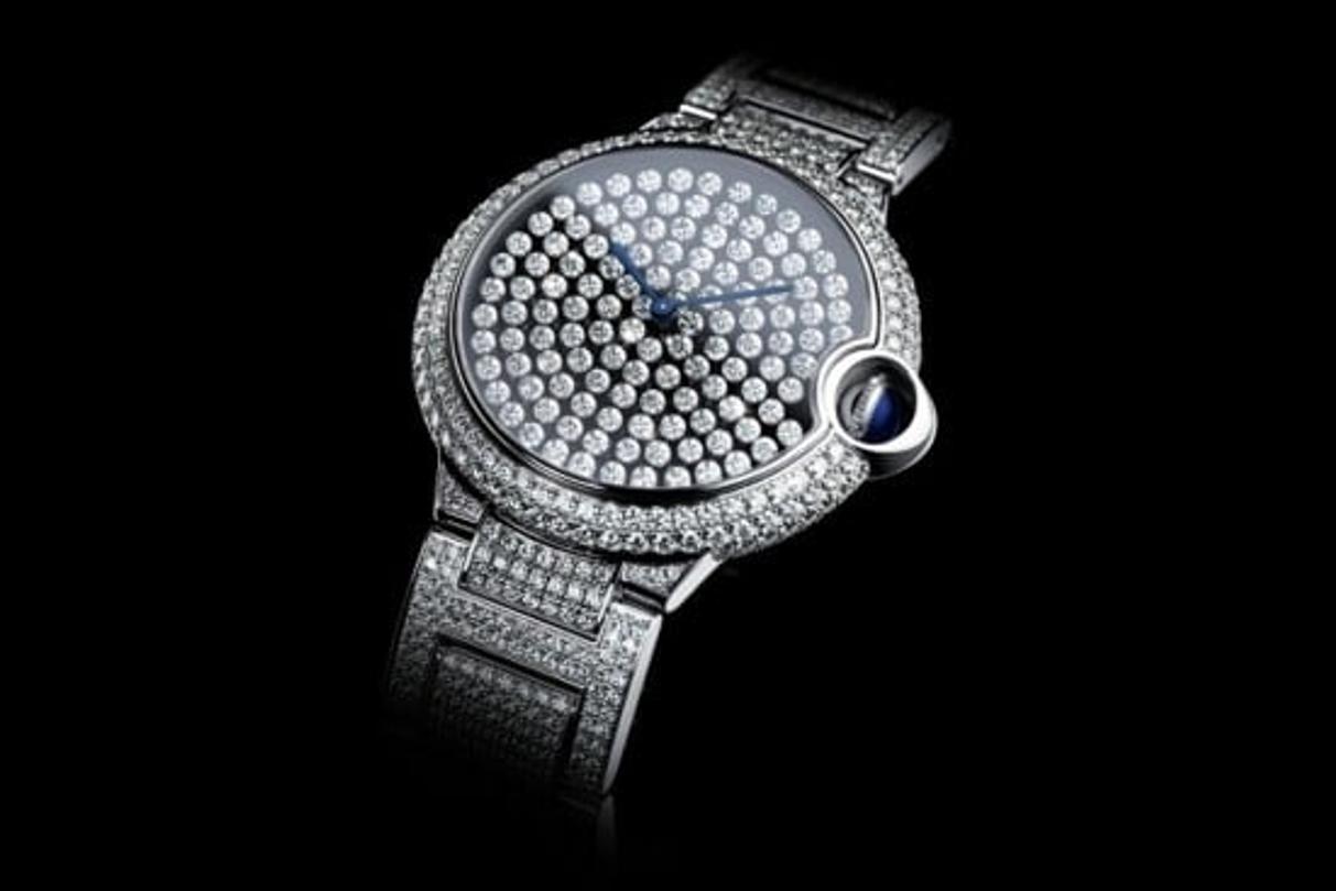 cartier ballon diamants