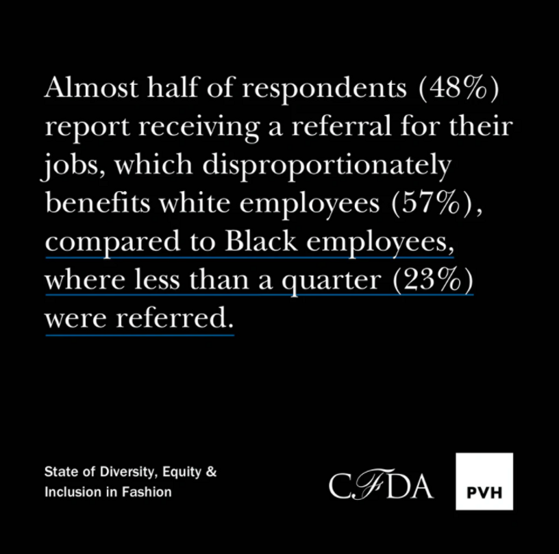 rapport cfda pvh corp diversité usa