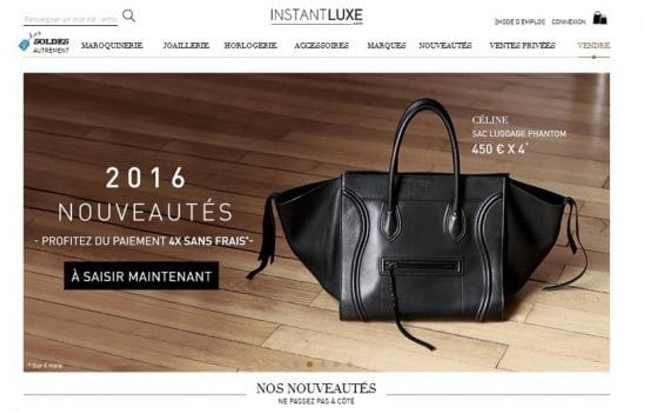 Instant discount luxe sac