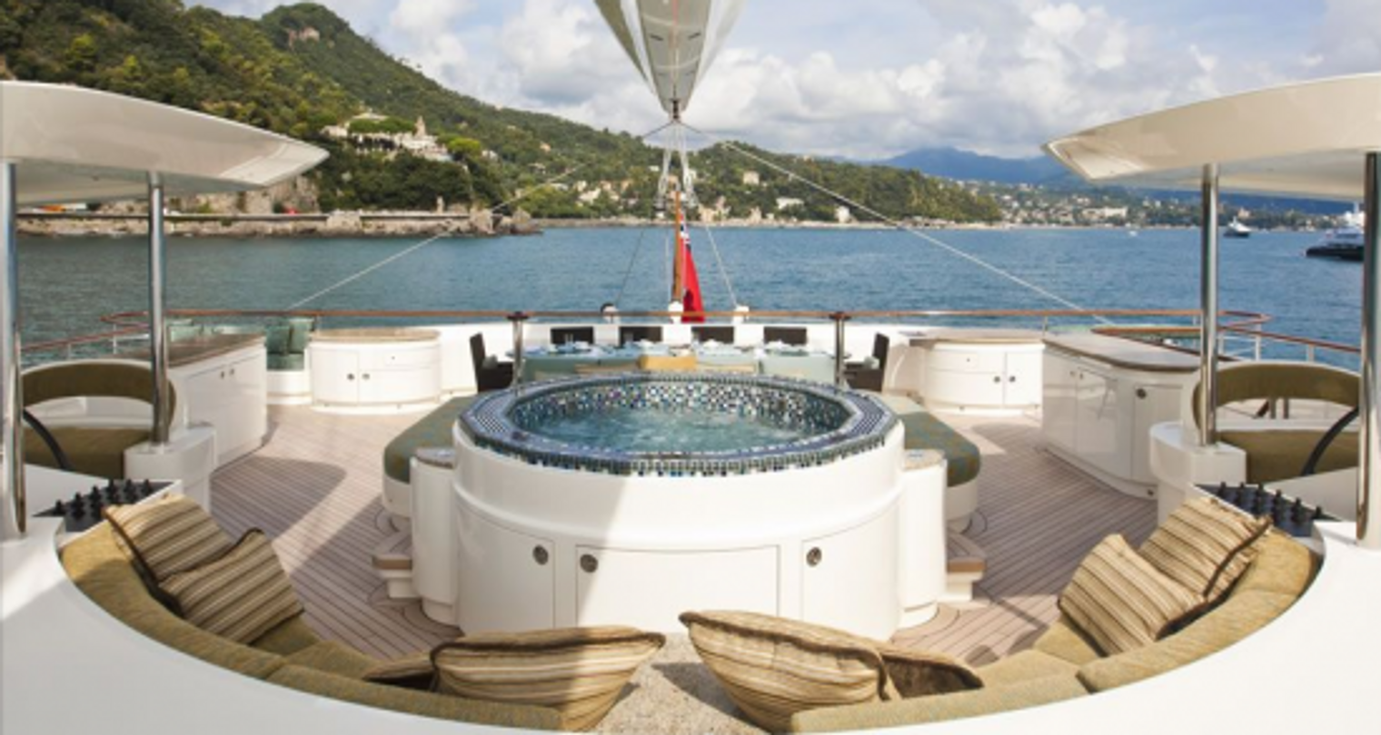 jacuzzi yacht