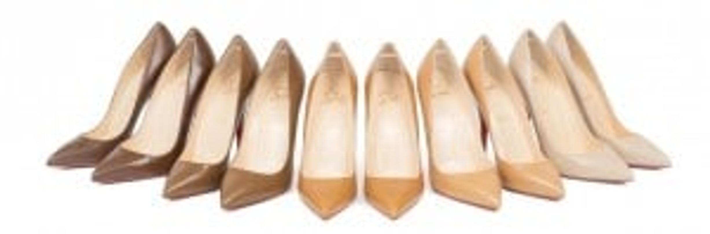 nude christian louboutin