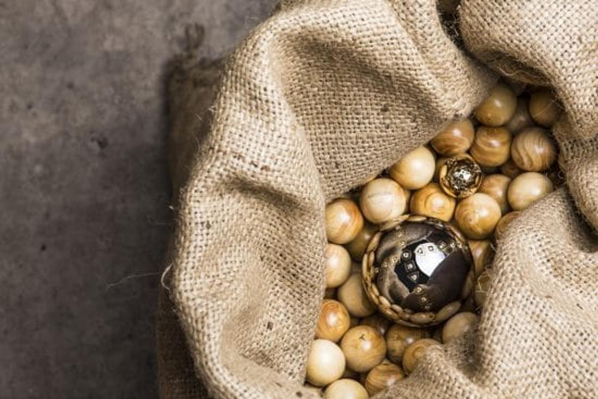 boule petanque or