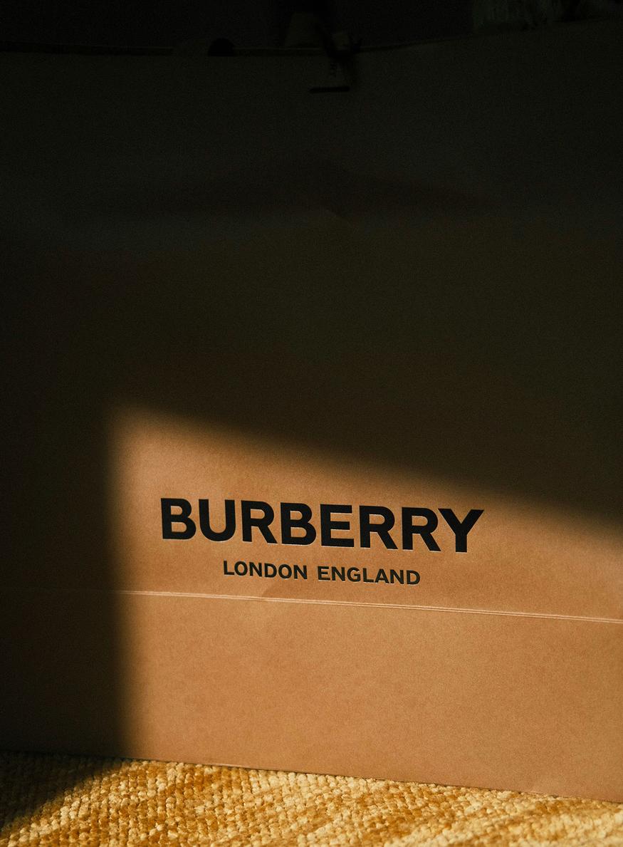 Burberry relégué bourse de londres